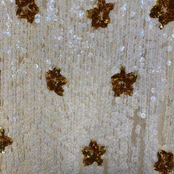 Vintage 80s Rina Z Gold Star Tank Top - Picture 2 of 10